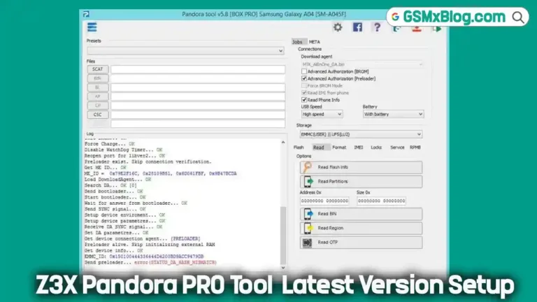Download Z3X Pandora PRO Tool V9.0 (Latest Version) Setup File 2025