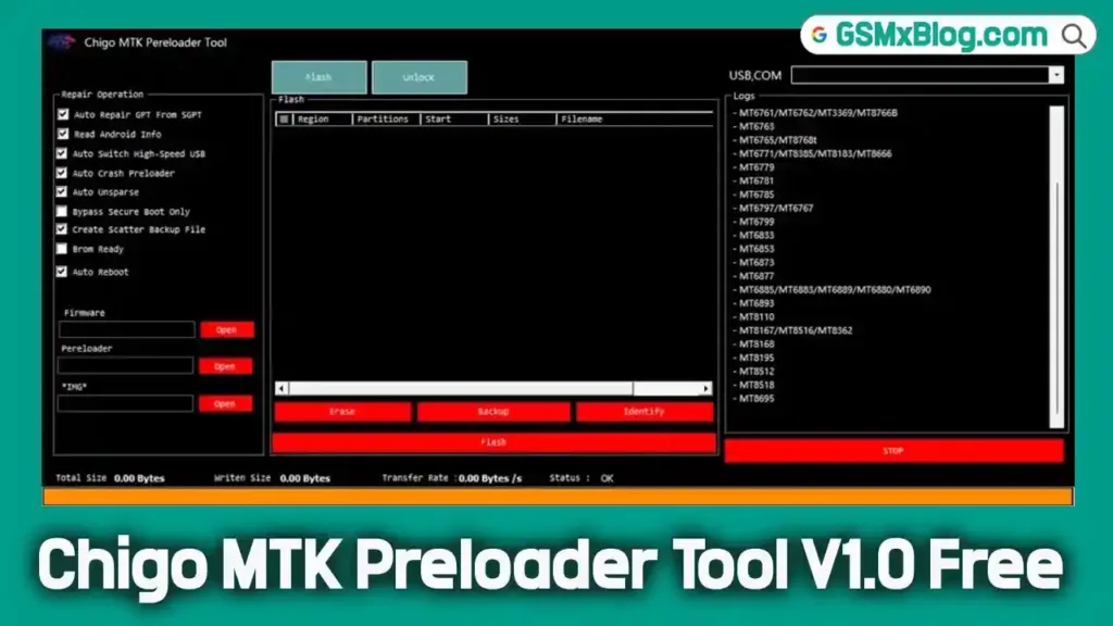 Download Chigo MTK Preloader Tool V1.0 Free Lifetime – Unlock, Flash MediaTek Devices 1 Chigo MTK Preloader Tool V1.0 Free Lifetime