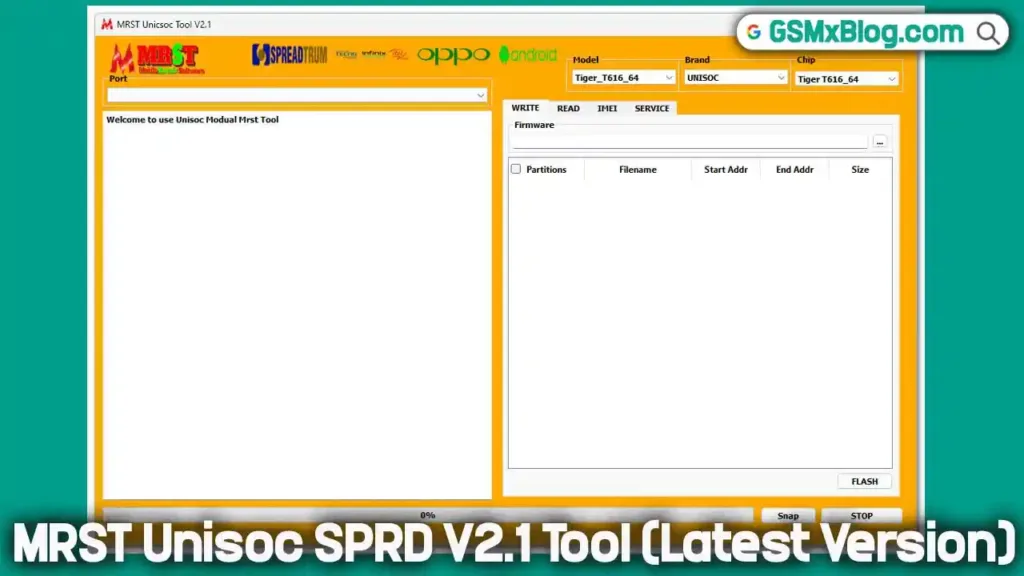 Download MRST Unisoc SPRD V2.1 Tool (Latest Version) Free | FRP Remove for Unisoc Devices 1 Download MRST Unisoc SPRD V2.1 Tool (Latest Version) Free