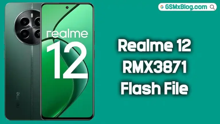 Realme 12 RMX3871 Flash File (Firmware) Download Free [Stock ROM]