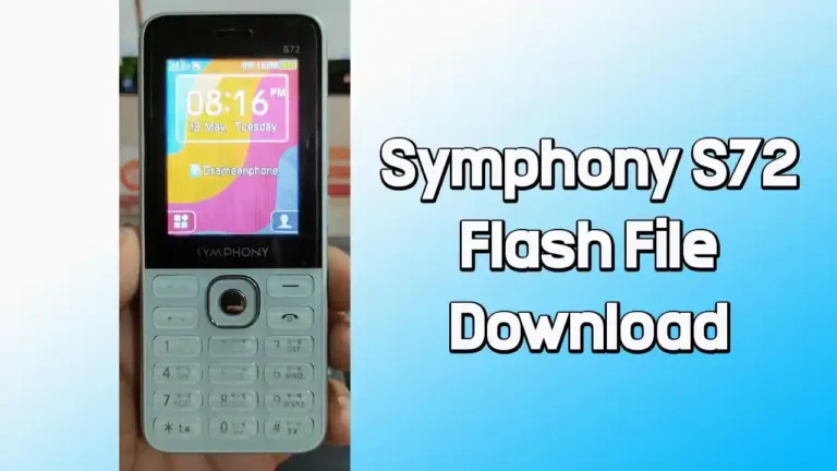 Symphony S72 Flash File (Firmware) MT6261DA