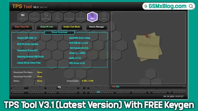 TPS Tool V3.1 (Latest Version)