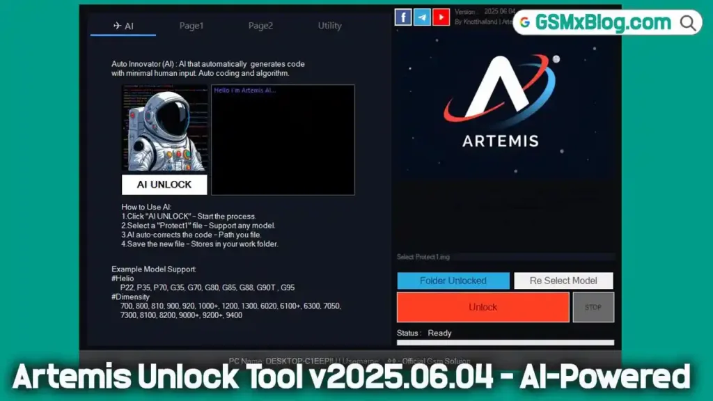 Download Artemis Unlock Tool v2025.06.04 AI-Powered Mobile Unlock Free Tool 1 Artemis Unlock Tool v2025.06.04 AI-Powered Mobile Unlock Free Tool