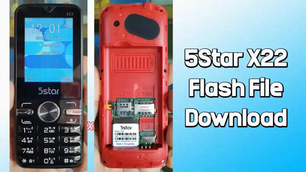 5Star X22 Flash File