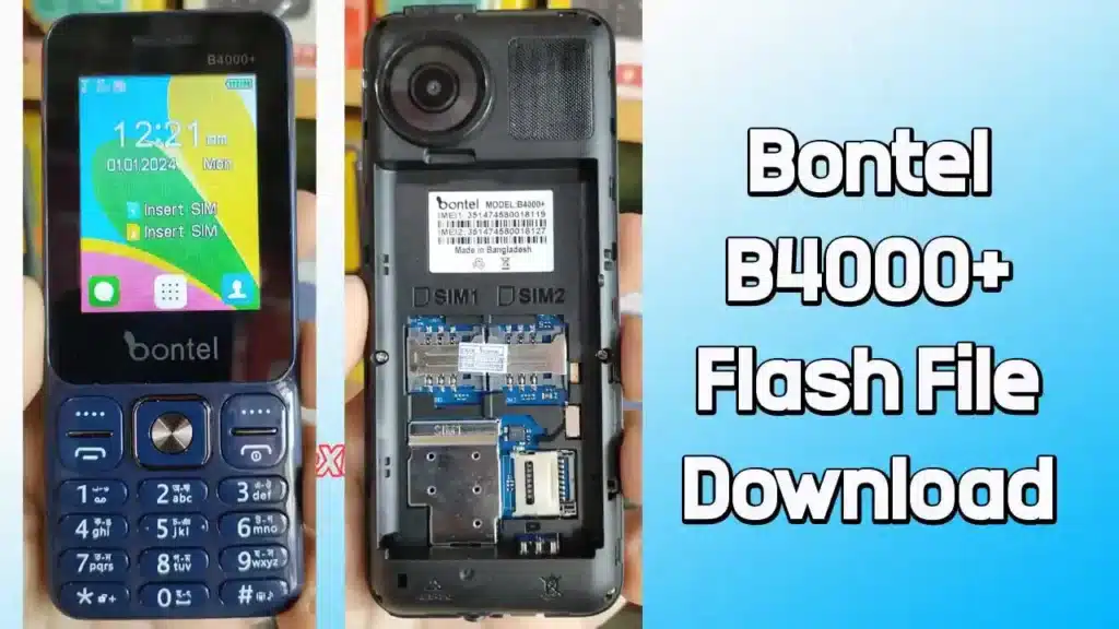Bontel B4000+ Flash File (Firmware) MT6261DA