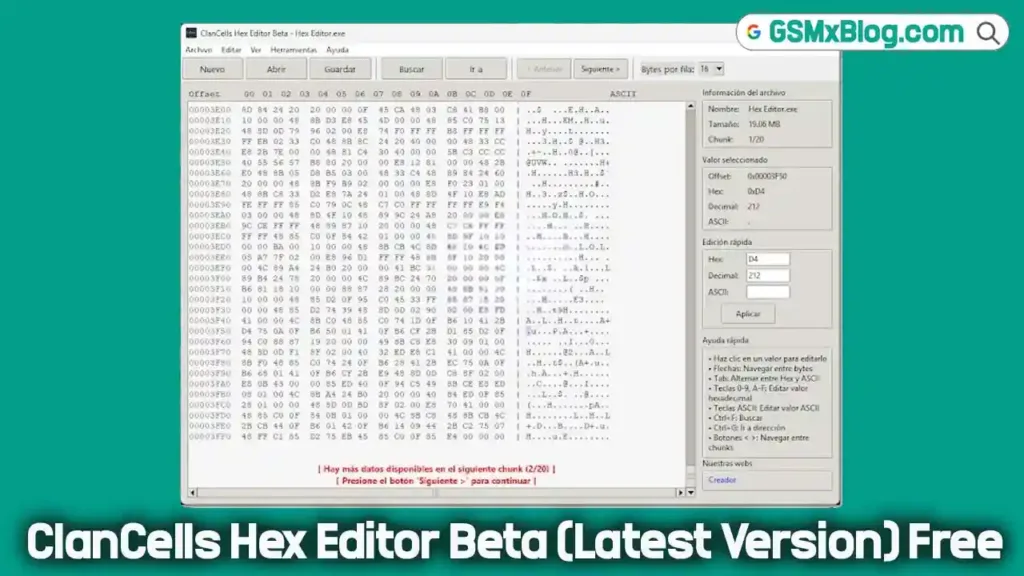 ClanCells Hex Editor Beta (Latest Version) Free