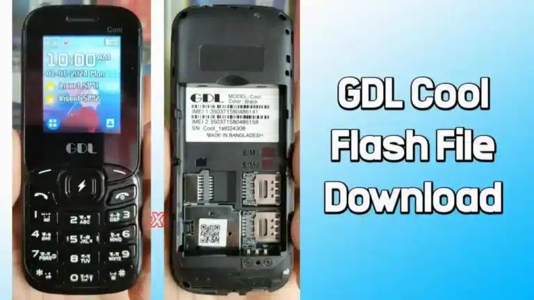 GDL Cool Flash File (Firmware) SC6533G