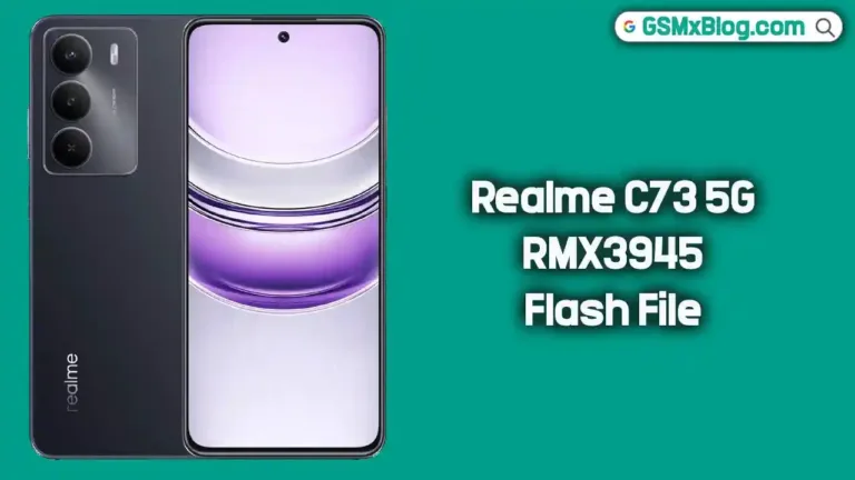 Realme C73 5G RMX3945 Flash File
