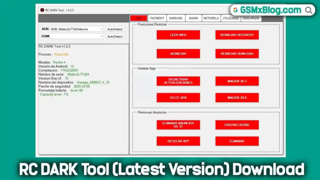 Download RC DARK Tool v1.2.3 (Latest Version) – 100% Free Android Utility Tool 1 Download RC DARK Tool v1.2.3 (Latest Version)