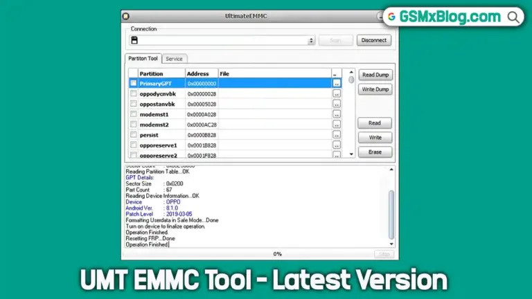 Download UMT EMMC Tool v0.4.1 (Latest Version)