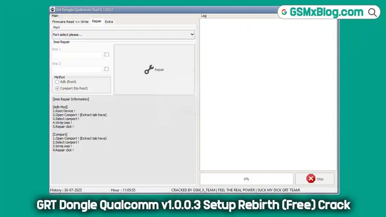 Download XTM GRT Dongle Qualcomm v1.0.0.3 Setup Rebirth (Free) Crack
