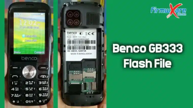 Benco GB333 Flash File