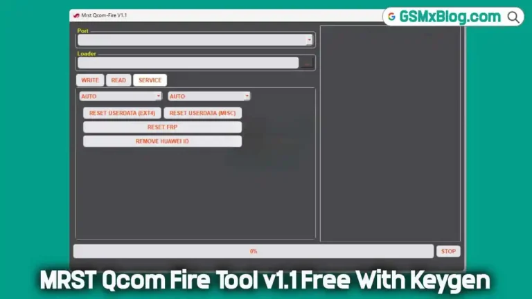 Download MRST Qcom Fire Tool v1.1 Free With Keygen