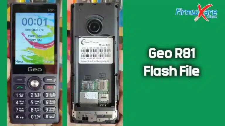 Geo R81 Flash File