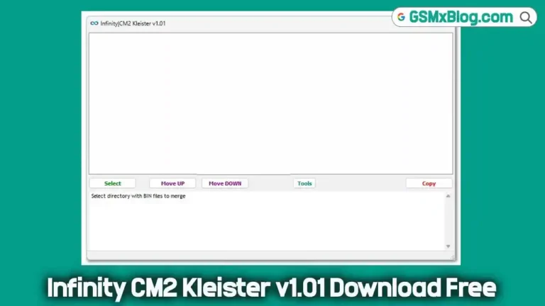 Infinity CM2 Kleister v1.01 Download Free – Best Tool to Merge BIN Files Easily