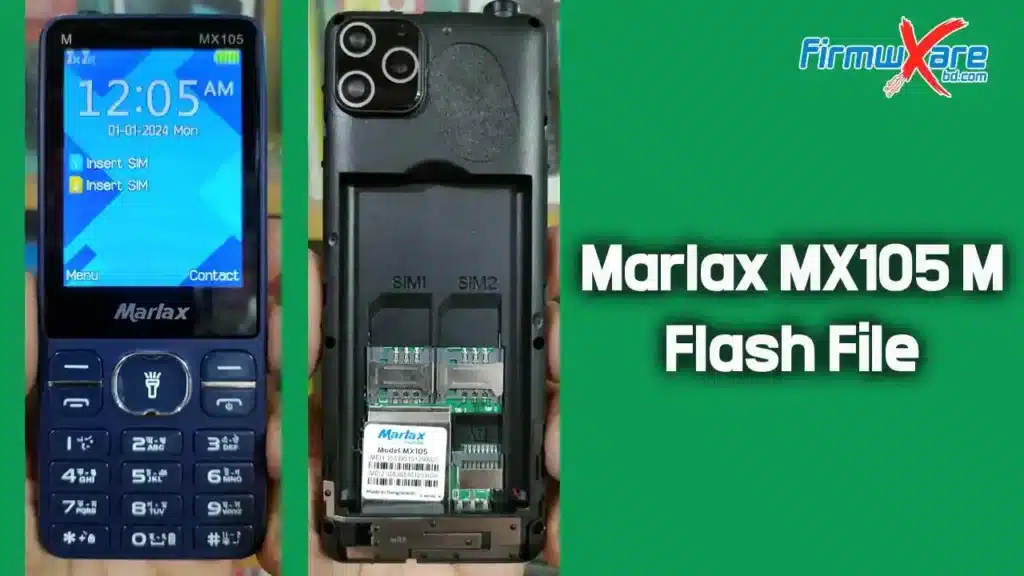 Marlax MX105 M Flash File