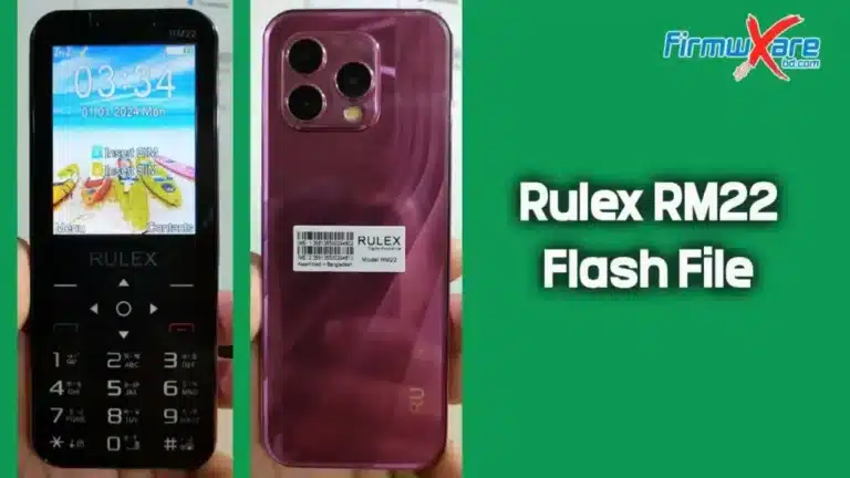 Rulex RM22 Flash File