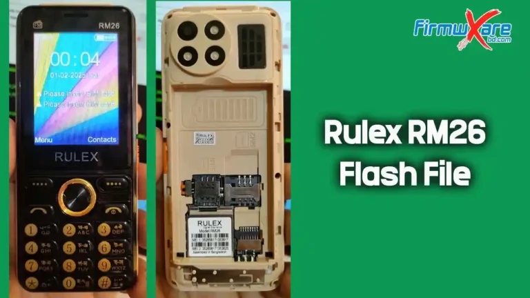 Rulex RM26 Flash File