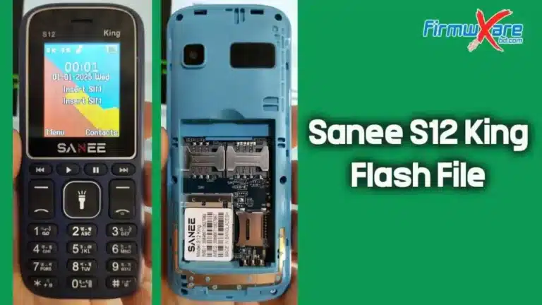 Sanee S12 King Flash File