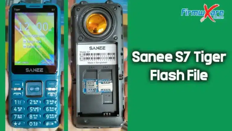 Sanee S7 Tiger Flash File