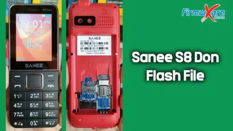Sanee S8 Don Flash File