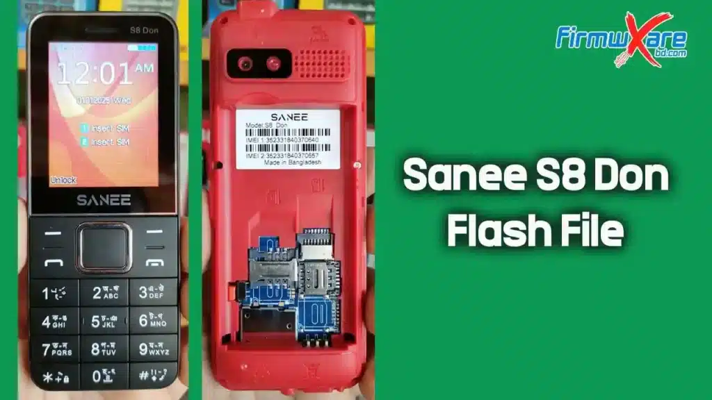 Sanee S8 Don Flash File