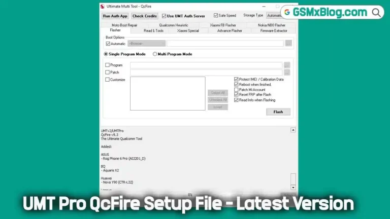 UMT Pro QcFire v12.3 (Latest Version) Setup File