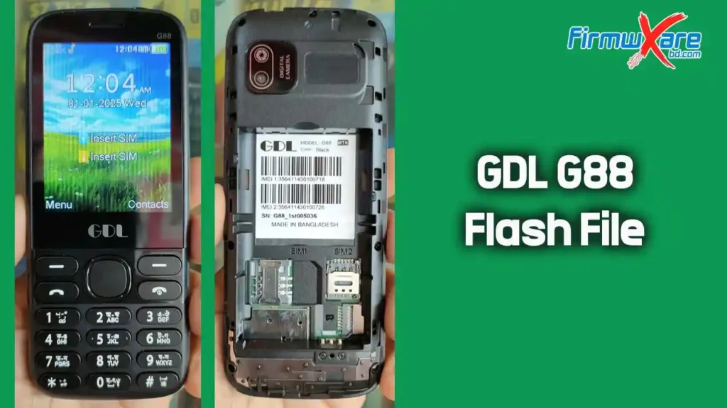GDL G88 Flash File (Firmware) MT2502 1 GDL G88 Flash File