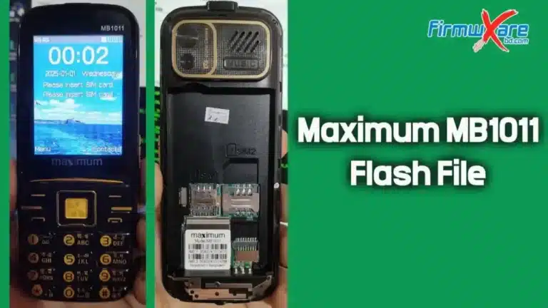 Maximum MB1011 Flash File (Version 2) SC6531E