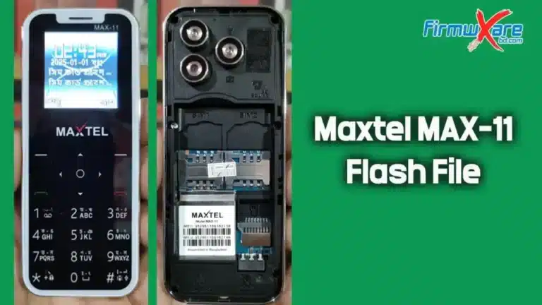 Maxtel MAX-11 Flash File