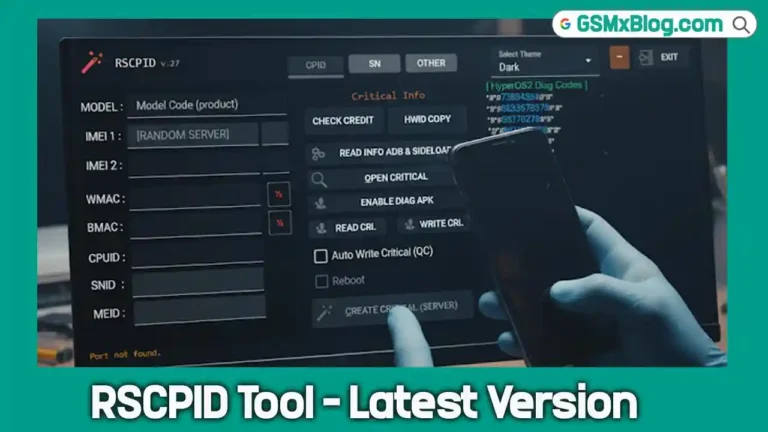 RSCPID Tool