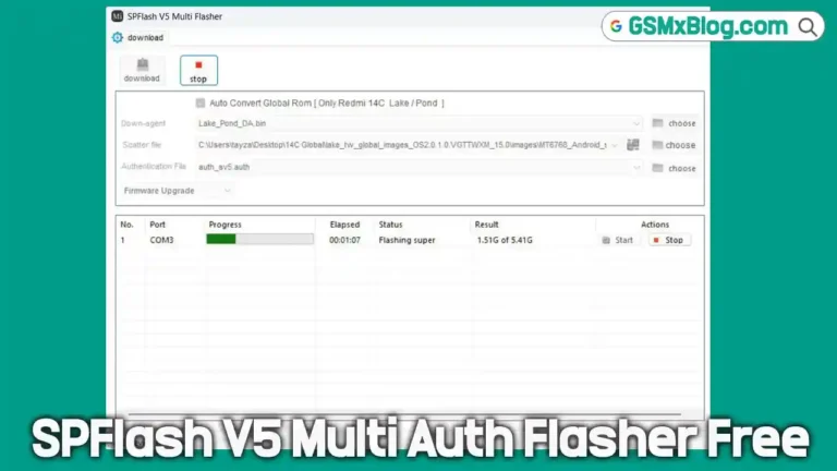 SPFlash V5 Multi Auth Flasher