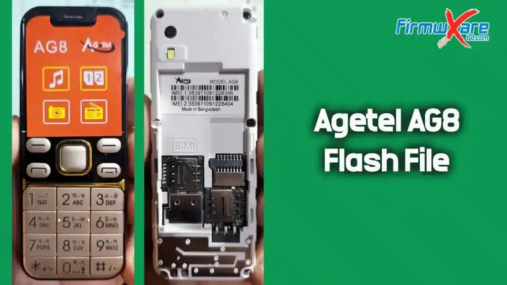 Agetel AG8 Flash File
