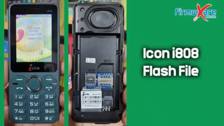 Icon i808 Flash File