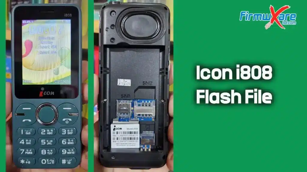 Icon i808 Flash File (Firmware) SC6531E 1 Icon i808 Flash File