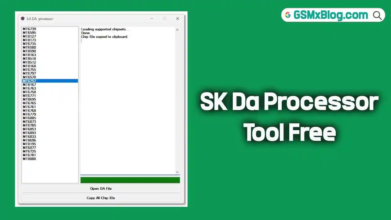 SK Da Processor Tool Review – The Easiest Way to Check DA File Compatibility 1 SK Da Processor Tool