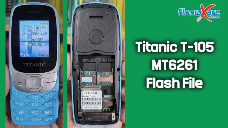 Titanic T-105 Flash File MT6261