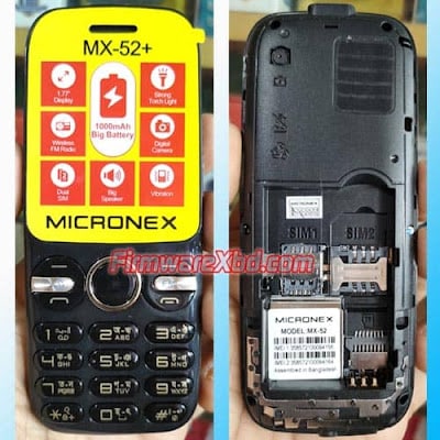 micronex mx 52 flash file sc6531e