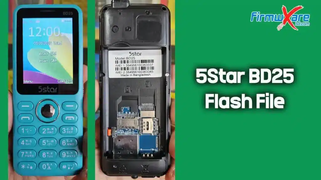 5Star BD25 Flash File (Firmware) SC6533G 1 5Star BD25 Flash File