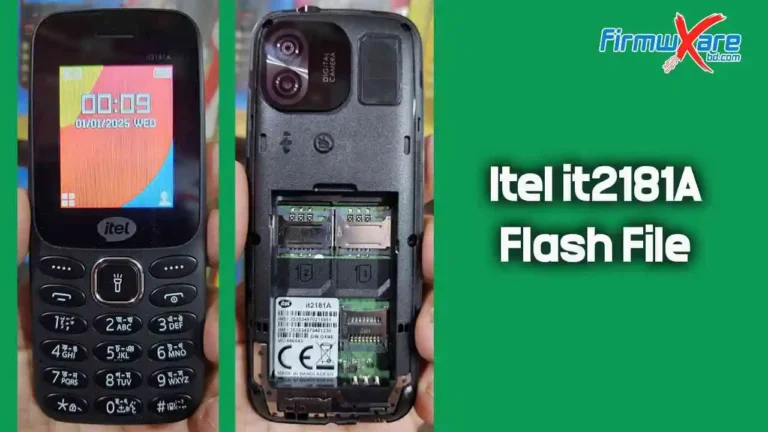 Itel it2181A Flash File