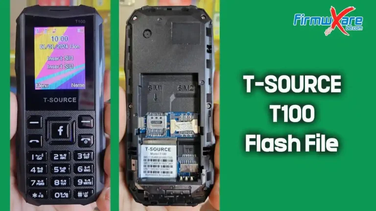 T-SOURCE T100 Flash File