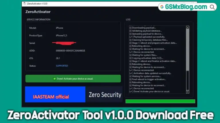 Download ZeroActivator Tool