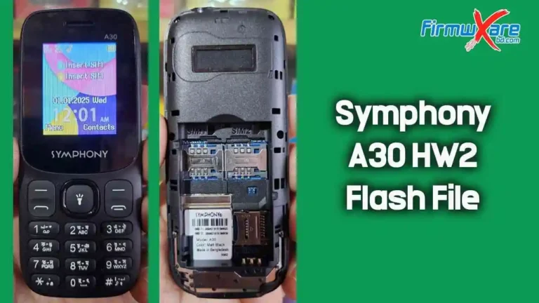 Symphony A30 HW2 Flash File