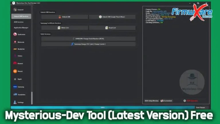 Download Mysterious-Dev Tool V1.0.5