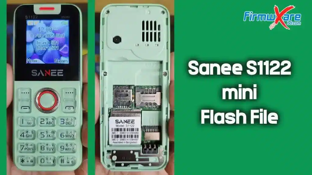 Sanee S1122 mini Flash File (Firmware) SC6531E 1 Sanee S1122 mini Flash File 1024x576 1