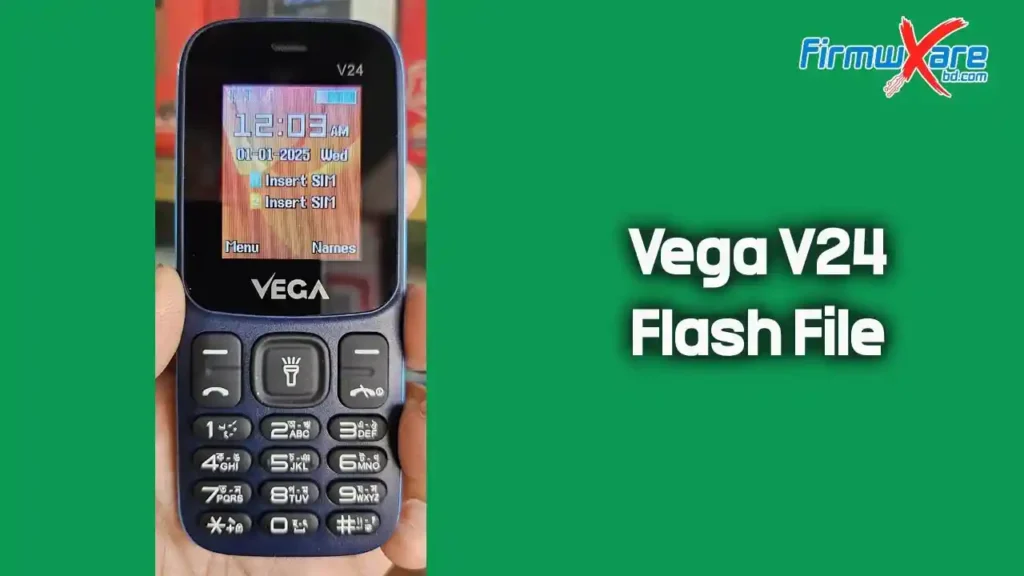 Vega V24 Flash File (Firmware) MT6261DA 1 Vega V24 Flash File