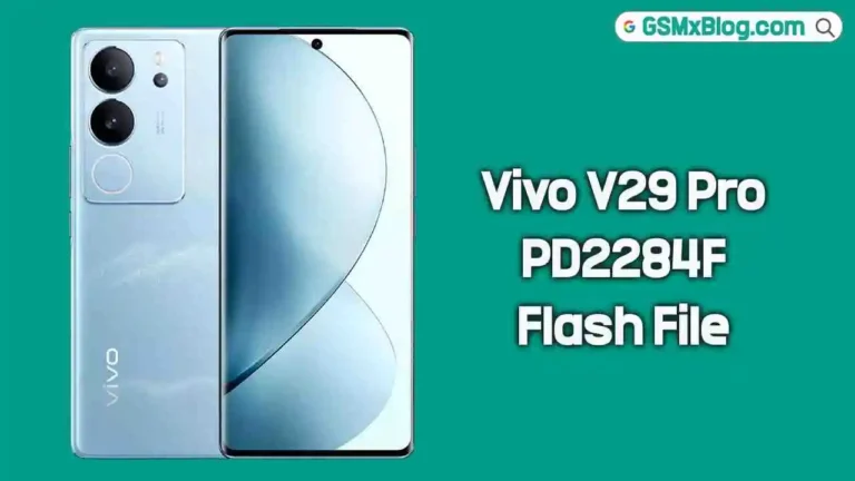 Vivo V29 Pro PD2284F Flash File