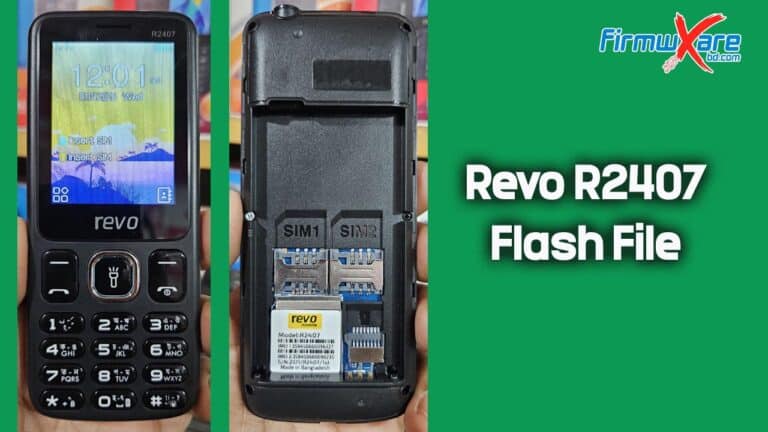 Revo R2407 Flash File
