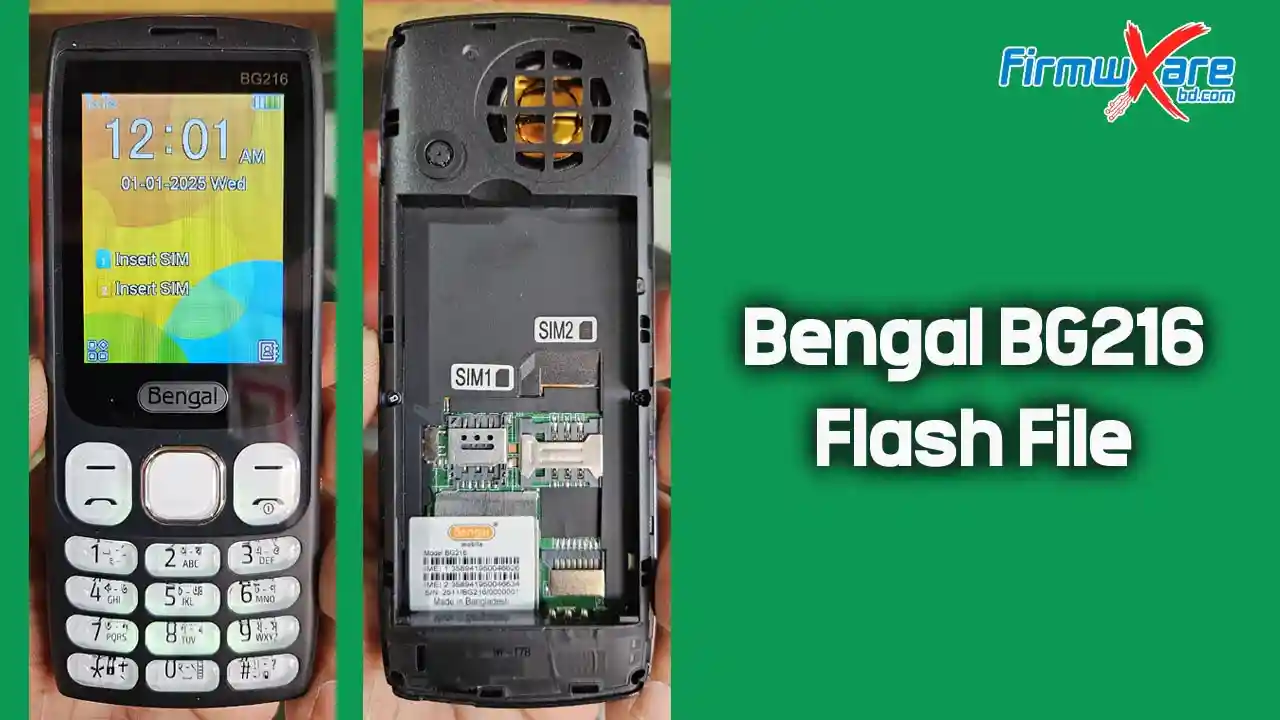 Bengal BG216 Flash File (Firmware) MT6261DA 1 Bengal BG216 Flash File