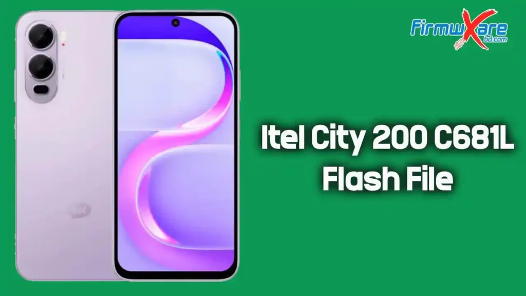 Itel City 200 C681L Flash File (Firmware) Free Download 1 Itel A200 A675L Flash File